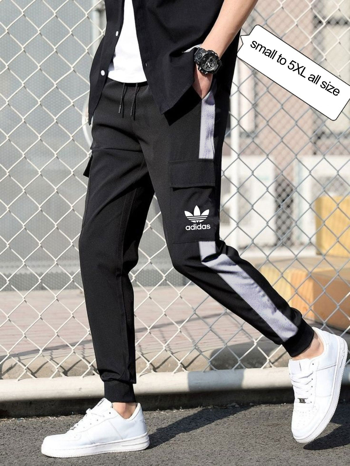 Stylish Cargo Pocket Trouser for Men - Premium Quality and Fashionable Bottoms - Ideal for Casual Wear...