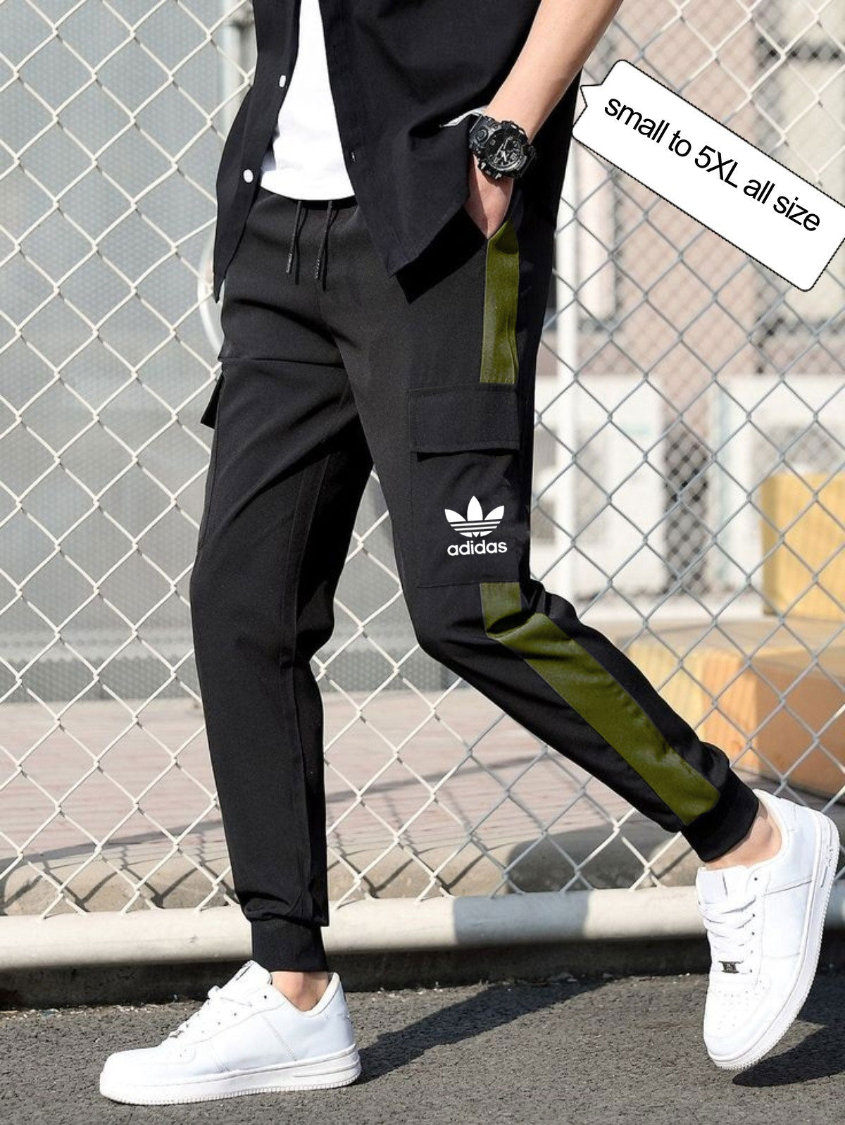 Stylish Cargo Pocket Trouser for Men - Premium Quality and Fashionable Bottoms - Ideal for Casual Wear...